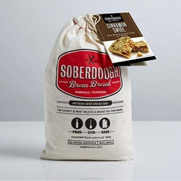 Soberdough Bread Mix Cinnamon Swirl Full Size Loaf Just + Beer Real Ingredients - Picture 6 of 8